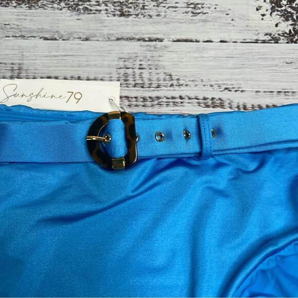 Sunshine 79 Size 2 Standard High Waist Pant Bikini Swimsuit Bottom High Cut - Picture 4 of 9